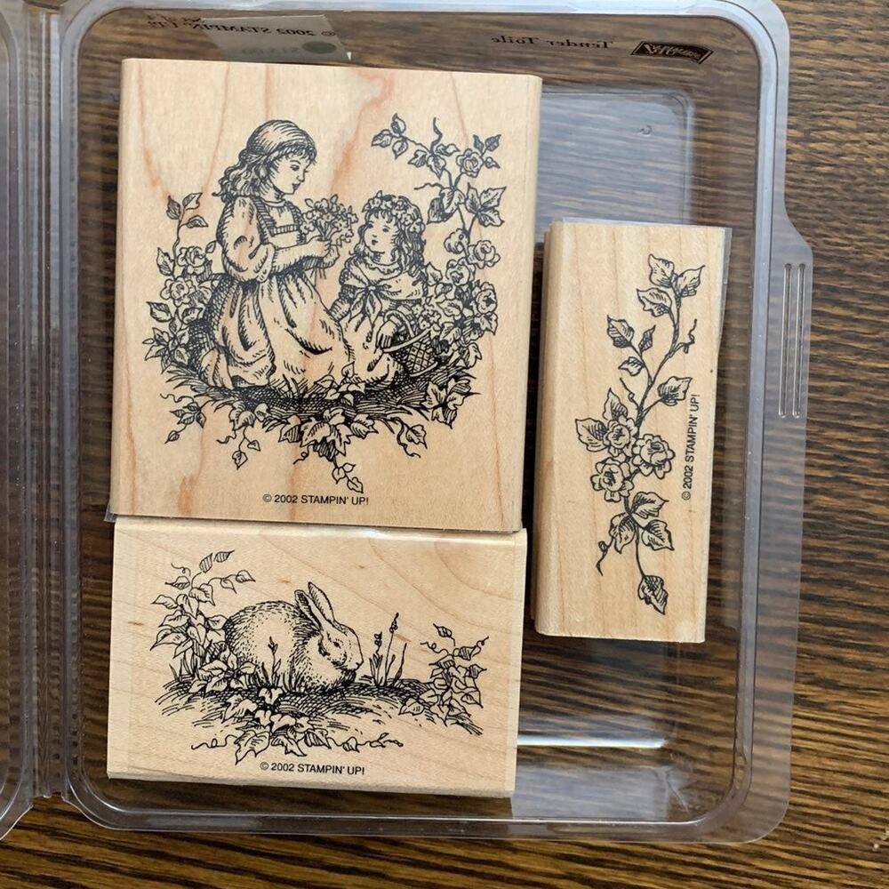 Stampin' Up! Tender Toile Rubber Stamps Stampers